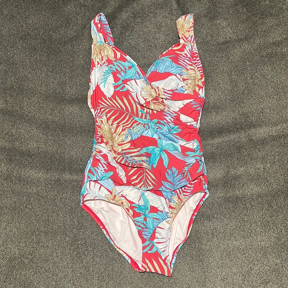 Jantzen Print One- Piece Swimsuit